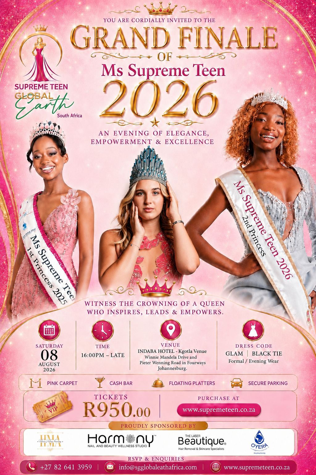 Grand Finale Teen - Supreme Queen Global Earth Africa